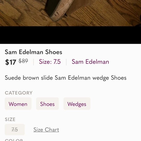 Sam Edelman shoes plataform wedges. - Picture 4 of 4